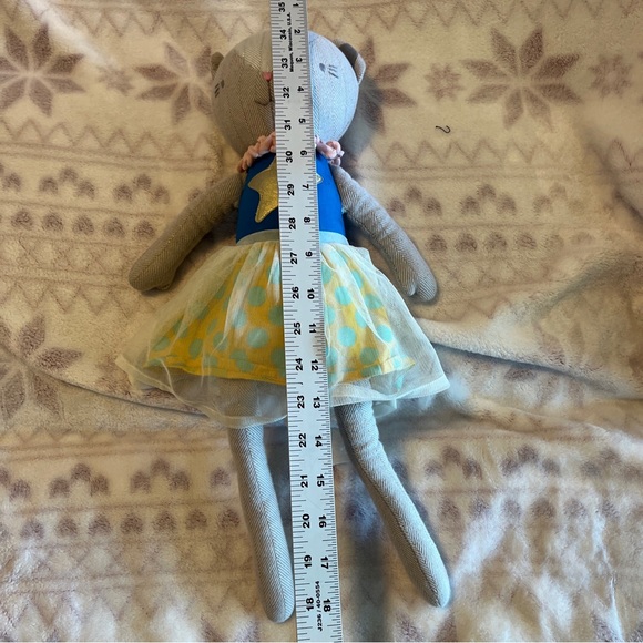 Pillowfort Cat Kitty Plush Stuffed Animal 18” Pillow Doll Tutu Star Dress - Picture 2 of 5